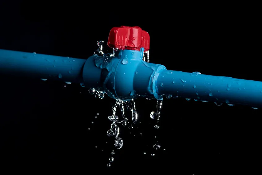 leaking pipe leaking pipe
