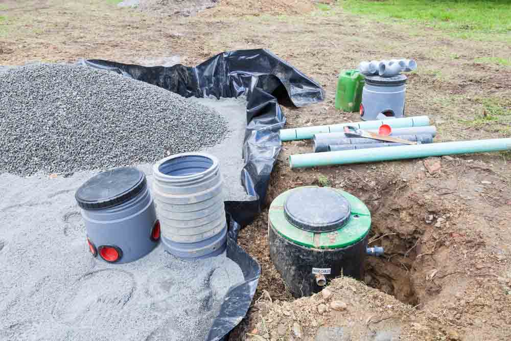 Residential septic tank Crozet, VA