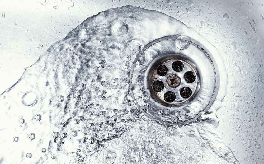 Water draining on sink Staunton, VA