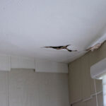 Water Damaged Crack in Ceiling Staunton, VA