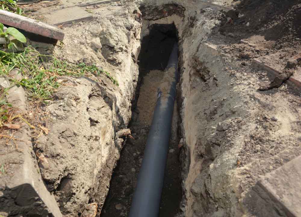 Sewer line repair Charlottesville, VA