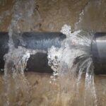 Leaking pipe in Charlottesville, VA