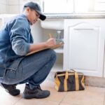 Plumber inspecting sink Staunton, VA