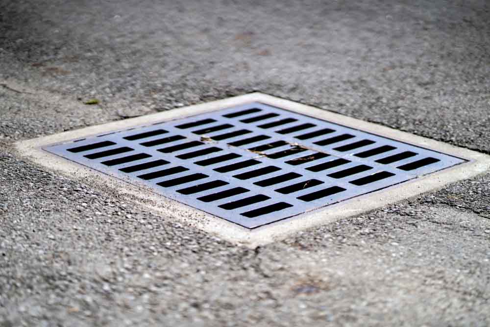 outdoor drain outside