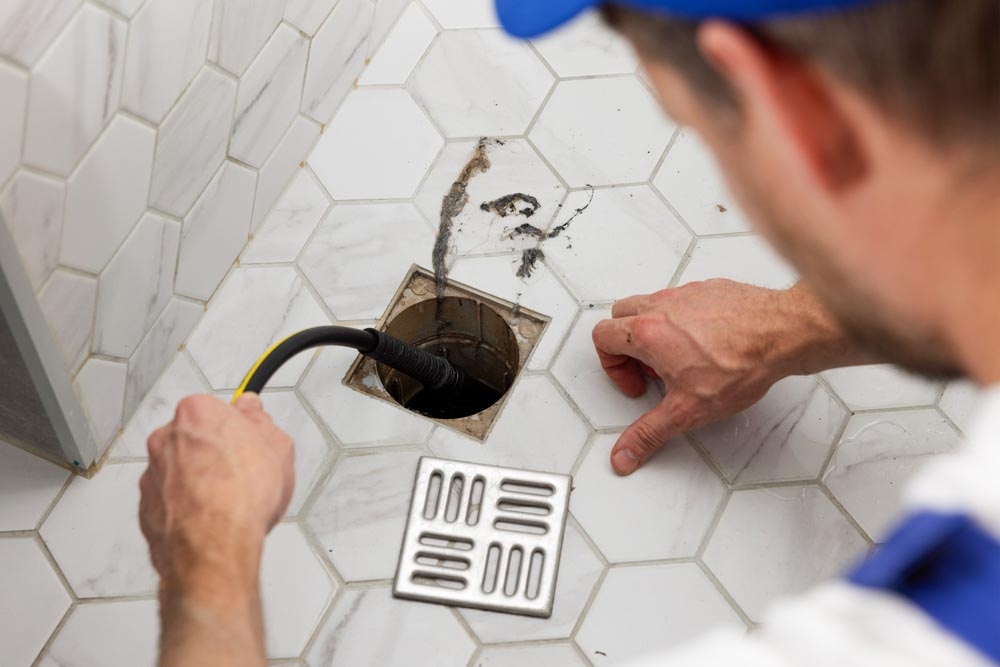 hydro jetting clogged toilet Harrisonburg, VA
