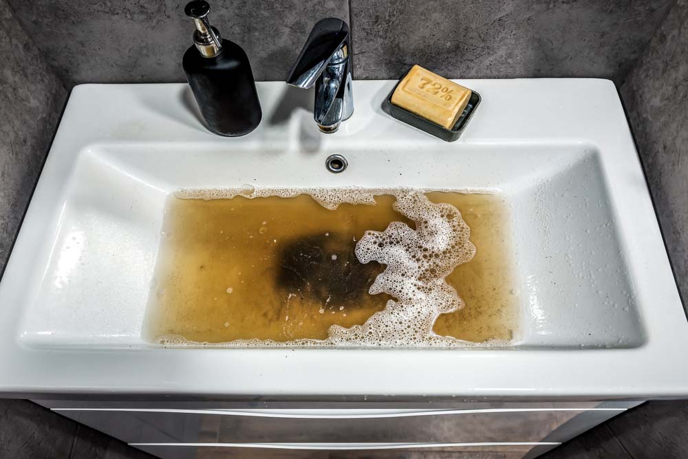 bubbling sink