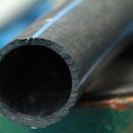 cut view of a (pipe)lined pipe