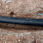 sewer pipe with CIPP lining