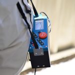 technician performing leak detection