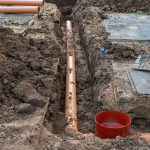 before and after photos of relined pipes
