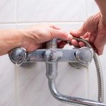 damaged or broken plumbing fixtures