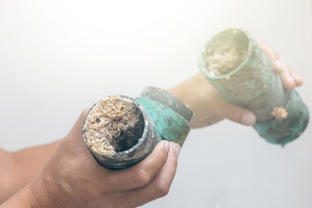 “filmy” pipe interior