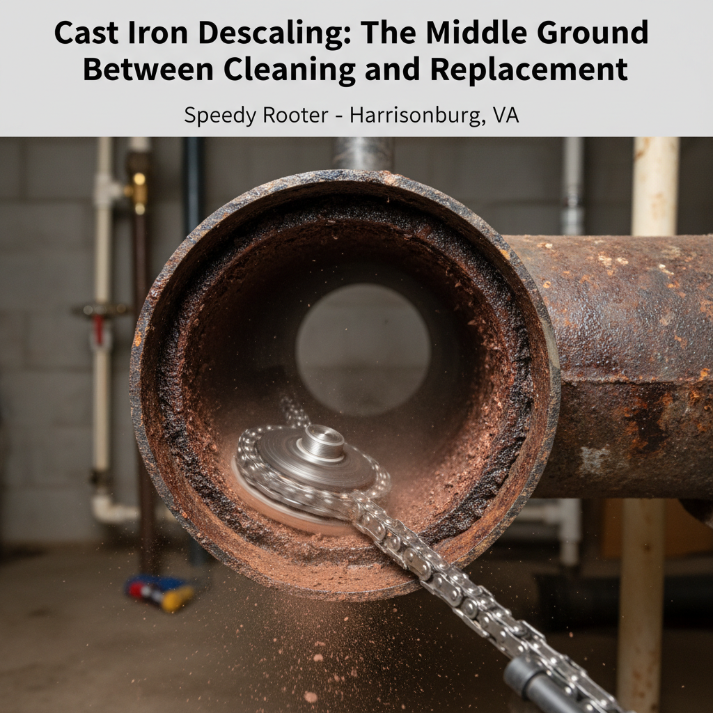 cast iron pipes