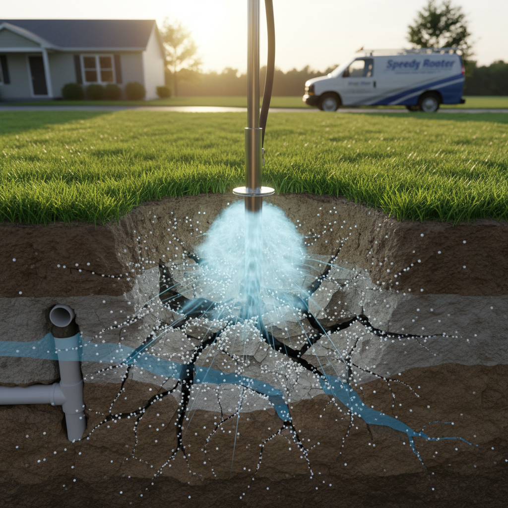 drain field.