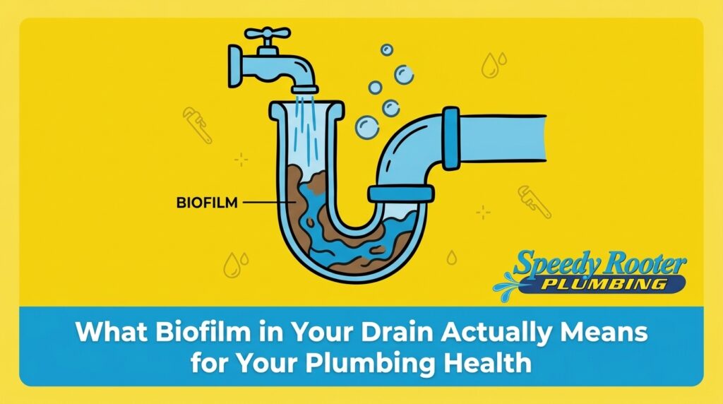 What Biofilm in Your Drain Actually Means for Your Plumbing Health — featured image