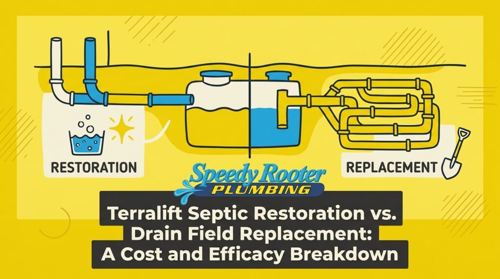 Terralift Septic Restoration vs. Drain Field Replacement: A Cost and Efficacy Breakdown — featured image