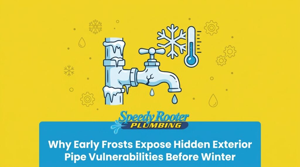 Why Early Frosts Expose Hidden Exterior Pipe Vulnerabilities Before Winter — featured image